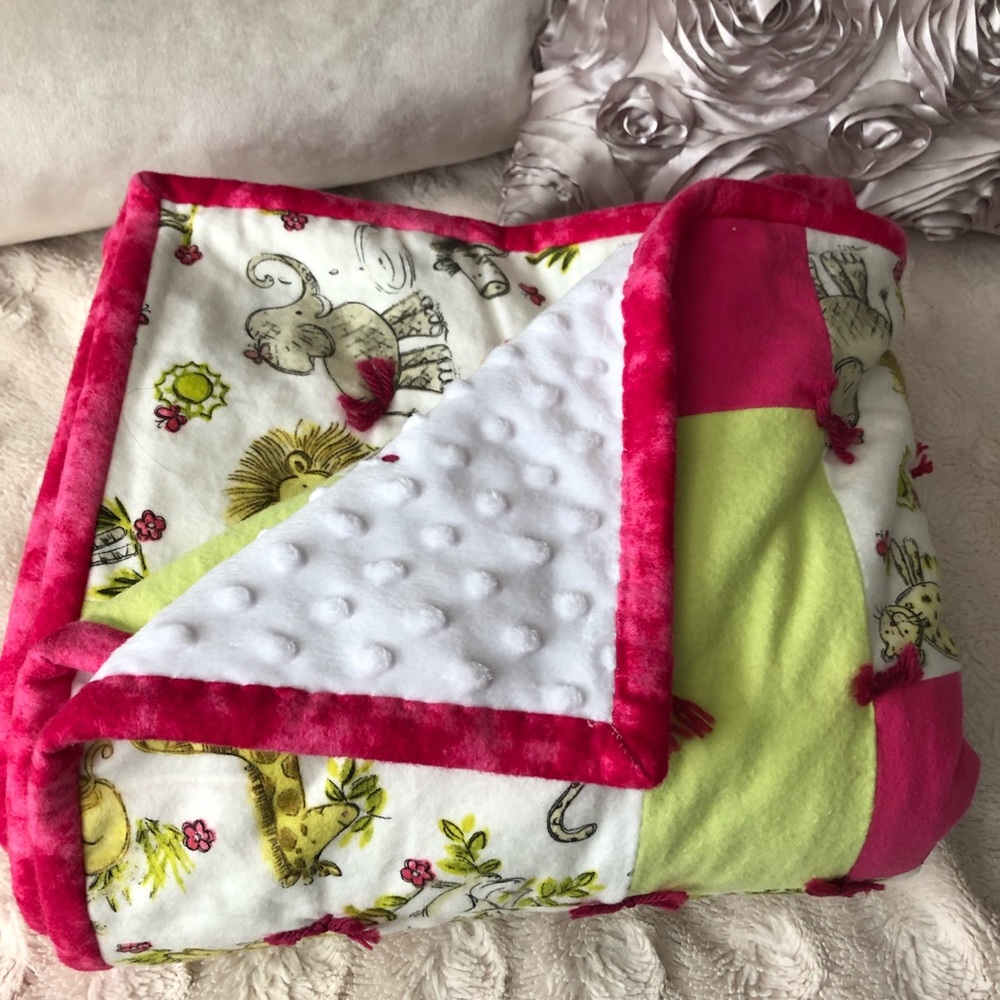 🦒🦁Jungle Animal Baby Crib Quilt or Wall Hanging. - Picture 5 of 5
